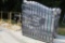 BRAND NEW GREAT BEAR 14' BI-PARTING WROUGHT IRON HD GATE WITH ELK SCENE, ($ MONEY THE PAIR)