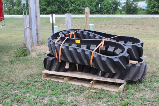 (2) 14" TRACKS OFF OF CAT 700 SERIES TRACTOR, GOOD CONDITION