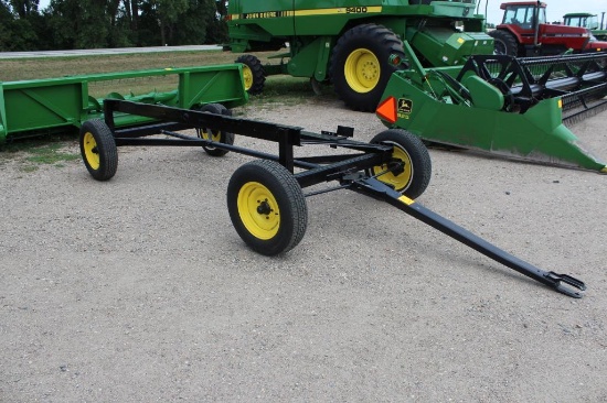 4 WHEEL TRAILER, 15" TIRES, NEW PAINT