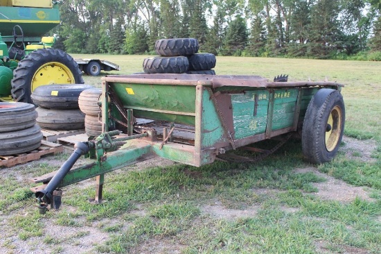 JOHN DEERE MODEL 40 MANURE SPREADER, 540 PTO