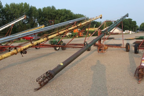 SPEED KING 8" X 51' AUGER, ELECT MOTOR, 10 HP