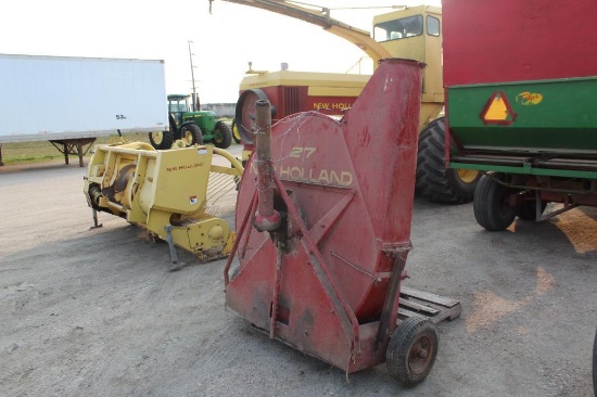 NEW HOLLAND MODEL 27 SILAGE BLOWER, 540 PTO