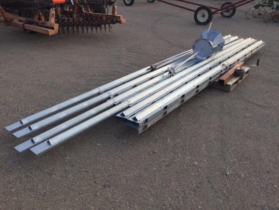 AgriDry Grain Bin Spreader for Up To 60' Bin, with winch