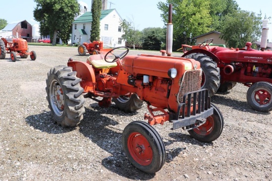 ALLIS CHALMERS D12, WF, 12.4-24 TIRES, 2 PT, FAST HITCH, SNAP COUPLERS, SN 2754, RUNS,