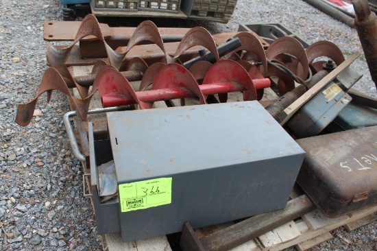 MUD SCRAPERS, AUGER FLIGHTING