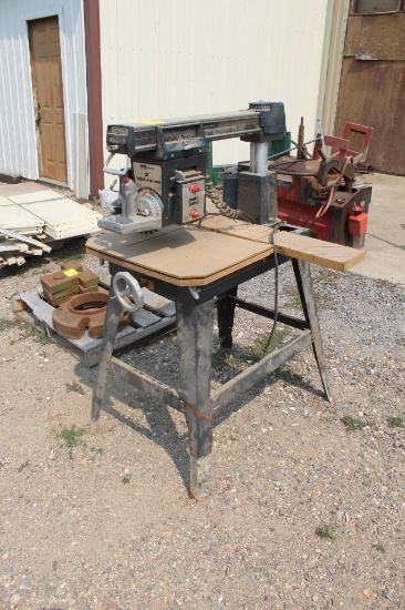 10" RADIAL ARM SAW ON STAND
