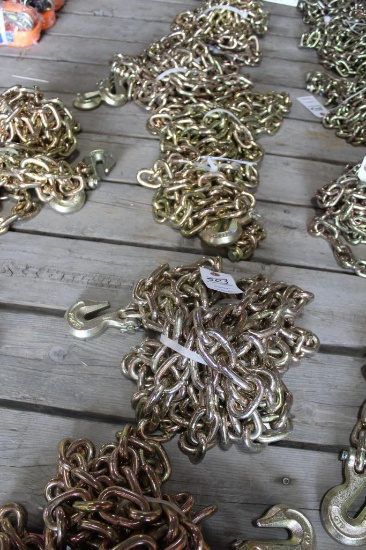 (2) 5/16" X 20' G70 BRAND NEW CHAINS, $ X 2