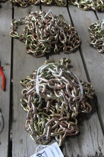 (2) 5/16" X 20' G70 BRAND NEW CHAINS, $ X 2