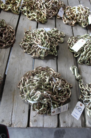(2) 5/16" X 20' G70 BRAND NEW CHAINS, $ X 2