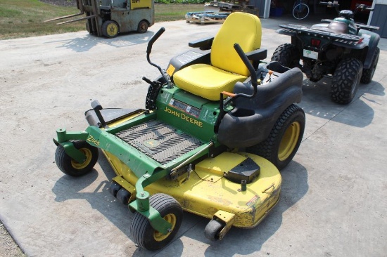 JOHN DEERE Z665 ZERO TURN, 60" DECK, 27 HP, 365 HOURS, JUST SERVICED