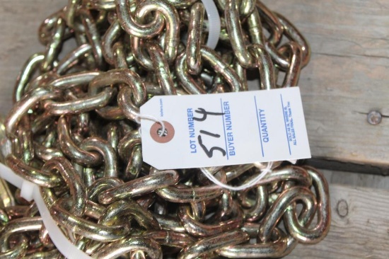 (2) 5/16" X 20' G70 BRAND NEW CHAINS, $ X 2