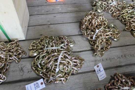 (2) 5/16" X 20' G70 BRAND NEW CHAINS, $ X 2
