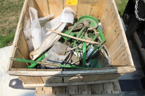PALLET OF JOHN DEERE PARTS AND SUPPLIES