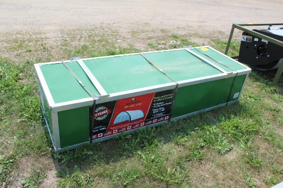 BRAND 30' X 20' X 12' GOLD MOUNTAIN HOOP BUILDING IN CONTAINER, TAX, NO EXEMP