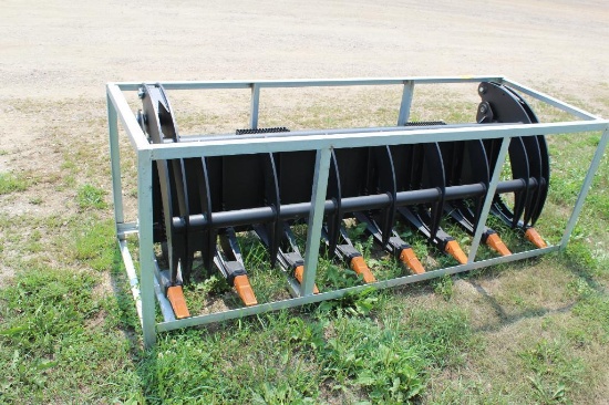 BRAND NEW 76" BRUSH AND ROOT GRAPPLE, GREASEABLE PIVOT POINTS, TAX, NO EXEMP