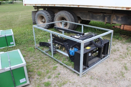 BRAND NEW APPROX 48" TRENCHER, QUICK TATCH, HYD DRIVE, TAX, NO EXEMPTION