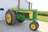 JD 720 Gas, NF, Power Steering, 15.5-38 Tires Firestone Deep Tread, PTO,