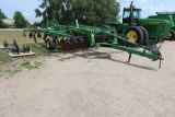 JOHN DEERE 2700 DISK RIPPER, 7 SHANK, COVERBOARDS, SET UP AT 24