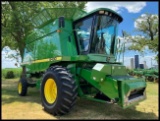 1993 JOHN DEERE 9400 2WD COMBINE, DAM, DAS, F/A, ALL LED LIGHTS, 24.5-32 SINGLE FRONTS, 11.2R24 REAR