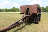 **1969 HEIL 12' TANDEM AXLE GRAVEL PUP TRAILER, HD FLOOR, SIDES WERE REINFORCED