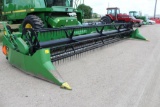 1995 JOHN DEERE 925 FLEXHEAD, F/A, STONE DAM, STEEL DIVIDERS, SN H00925F661453,