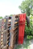 (4) HD 12' INTERLOCKING GATES, ALL UNPAINTED, $ X 4
