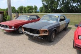 ***1968 FORD MUSTANG, 302 V-8 AUTOMATIC, 3 SPD, NEW FRONT VALANCE, HEADLIGHT MOUNTS, FENDERS & HOOD
