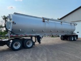 1998 Warren AT40-SER4 Feed Semi Trailer, 28' Auger, New Rear Subframe, (4) New Tires