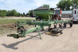 JOHN DEERE MODEL 2800 6 BOTTOM PLOW WITH COULTERS ON PALLET, SEMI INT, ONLAND