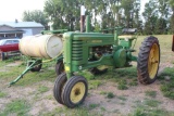JOHN DEERE MODEL B, NF, ROLL-O-MATIC, 11.2-38 REAR ON RD HOLE CAST, POWR TROL, ROCK SHAFT,