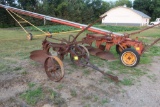 CASE 2-14'S TRAILING PLOW ON STEEL, ONE COULTER