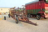 45' MELROE 9 SECTION SPRING TOOTH DRAG ON HYD CART, NO CYLINDER
