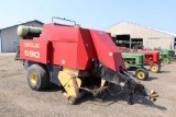 New Holland 590 baler, 1997, serial number 7101067, 27375 bale count,