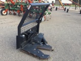 Thielen Machine & Welding Tree Shear, Skidloader QT, Horizontal or Vertical Pivot, Hyd Shear