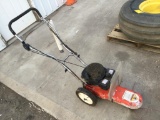 Brush Mower, Walk Behind, Gas Engine, Runs