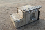 ALUM FUEL TANK OFF OF SEMI TRACTOR