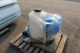 2 WATER PUMPS, PRESSURE TANK, POLY TANK