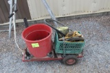 SHOP CART, VAC ATTACHMENTS AND MISC