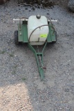 PULL TYPE LAWN SPRAYER, GROUND DRIVE