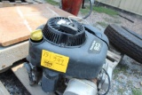 9 HP VERTICAL SHAFT GAS ENGINE, ELECTRIC START
