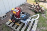 PRESSURE WASHER ON CART, 11 HP, SPRAK BRAND, HOSE, NEEDS CARB KIT