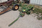 JOHN DEERE 2-14'S MOUNTED PLOW, COULTERS, FITS JD M AND SIMILAR