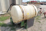 FRONT TRACTOR MOUNT 300 GAL POLY TANK