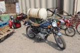 **1973 HONDA 450 CC MOTOR CYCLE, 7182 MILES, VIN CL4505009847