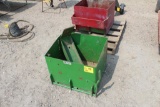 K&M ROCK BOX FOR JD TRACTOR WITH MOUNTING BRACKETS