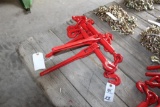 (3) 5400 LB BRAND RATCHETING CHAIN BINDERS, $ X 3