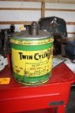 5 GAL TWIN CYLINDER OIL CAN