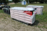 BRAND NEW 20 DRAWER STEEL MAN WORK BENCH, MODEL 7'-20D-01B, RED IN COLOR, TAX-NO EXEMP