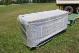 BRAND NEW STEEL MAN WORK BENCH, MODEL 7'10D-2-01B, 10 DRAWER, 2 DOORS, BLUE IN COLOR, TAX, NO EXEMP