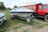 **1987 19' BAYLINER CAPRI, WALK THRU, 120 HP US MARINE OUTBOARD MOTOR,